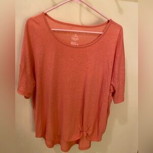 Orange 3/4 Length Tee